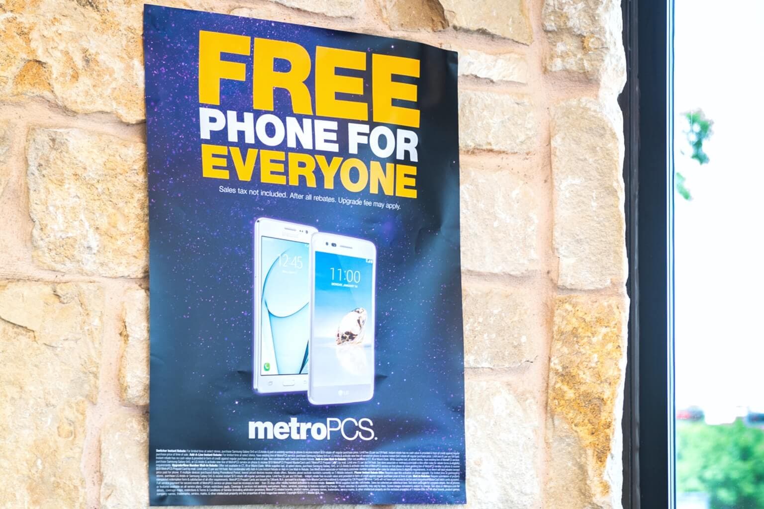 OOH advertising with wall posters at financial service centers