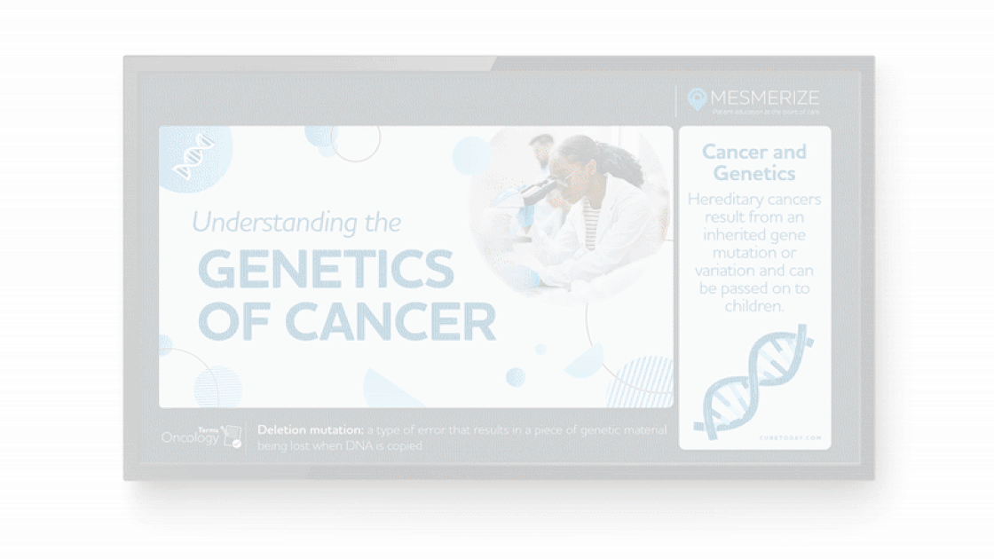 Animation displaying the Mesmerize Digital Screens and Wallboards