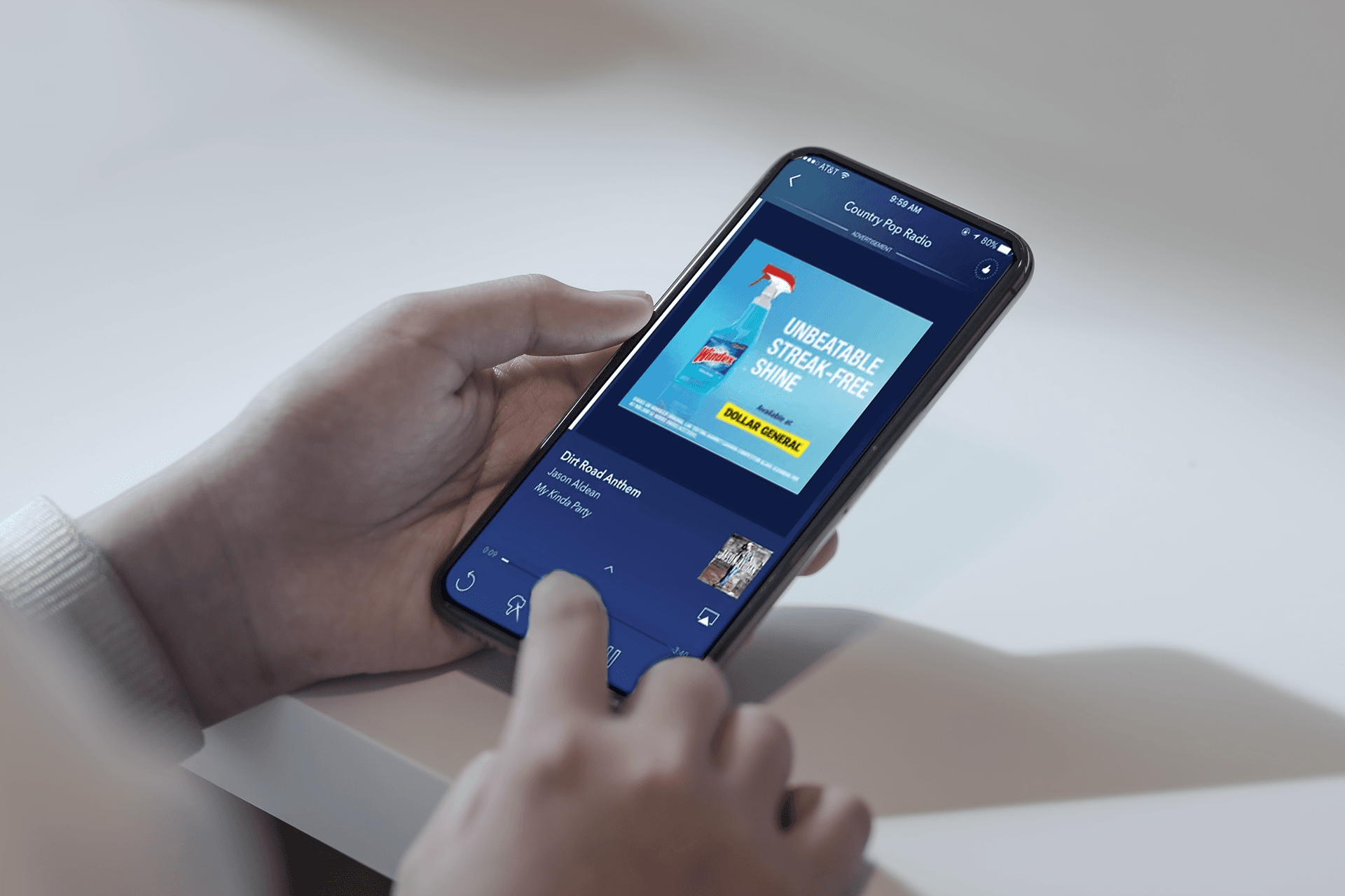 mobile targeting advertising through doctor offices